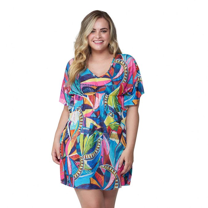 Saída de Praia Vestido Vitral| 573.751