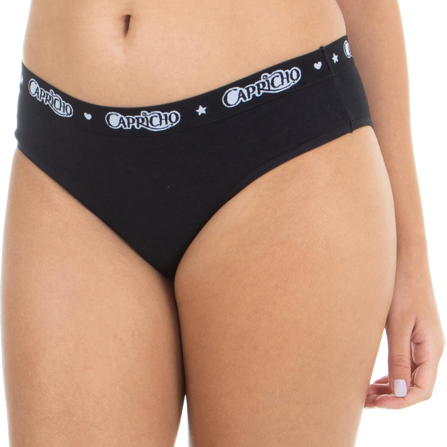 Calcinha Boneca Preto Capricho | Compre Já! - Marcyn