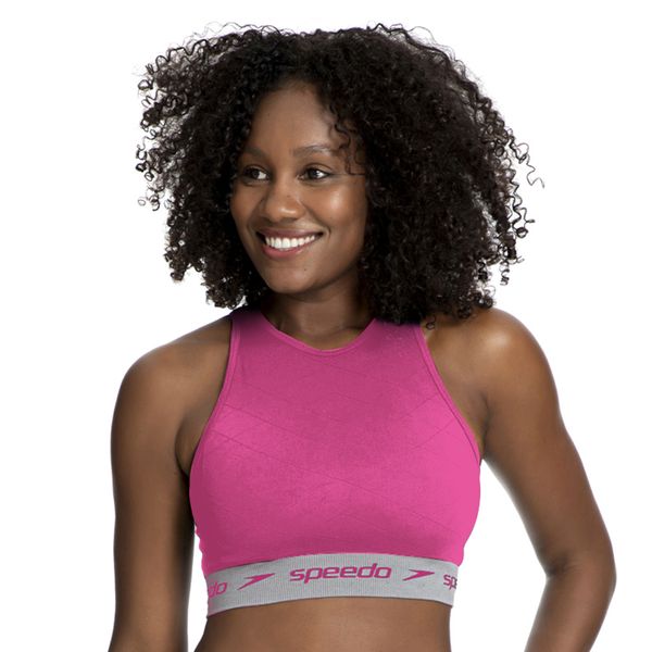 Top Duplo Speedo Framboesa Framboesa - P