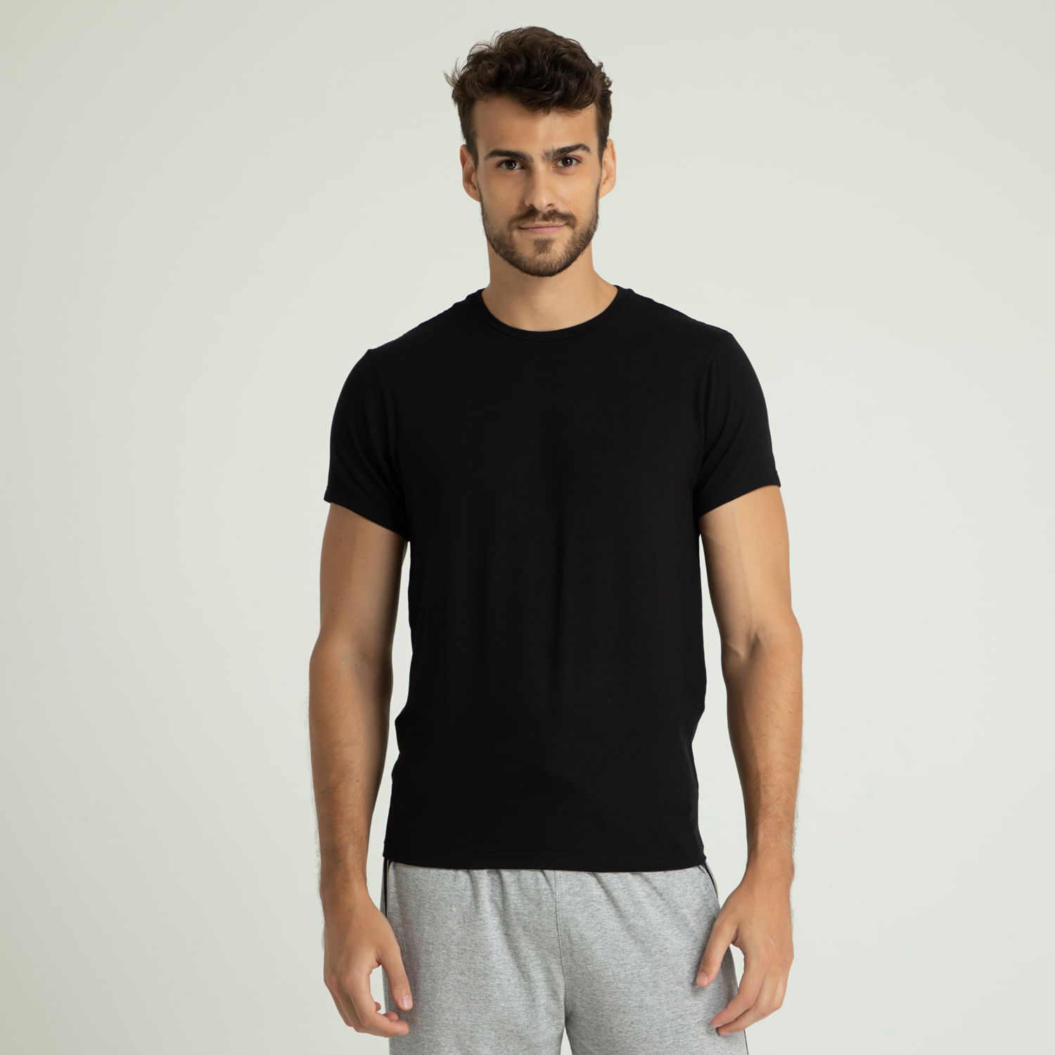 Camiseta Viscolycra - Preto - PP