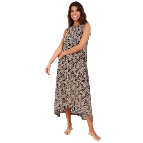 Saída Vestido Preto Renda Preto Renda - GG
