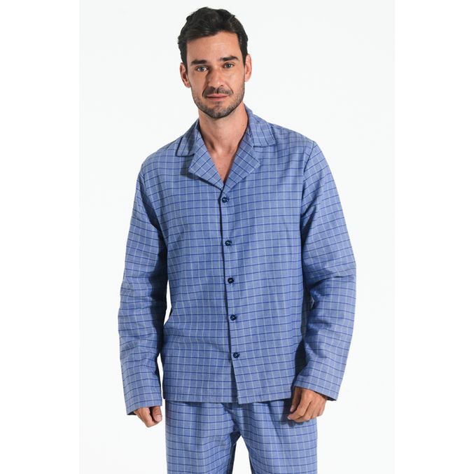 888.3814_AZ_001_Pijama-Longo-Masculino-100--Algodao-Mescla